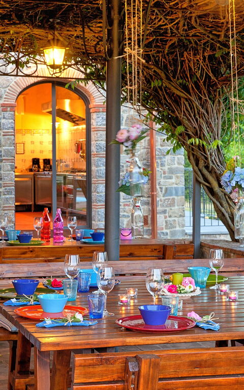 Villa Sant' Angelo: Draussen, Garten