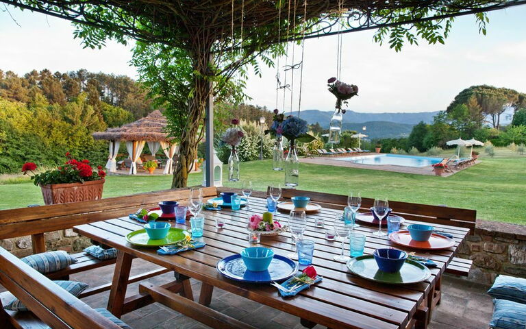 Villa Sant' Angelo: Draussen, Garten