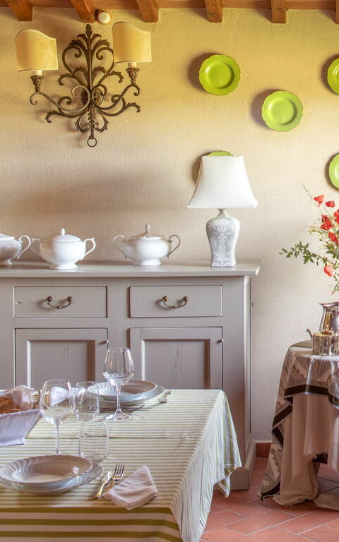 Villa Gerlino: Esszimmer