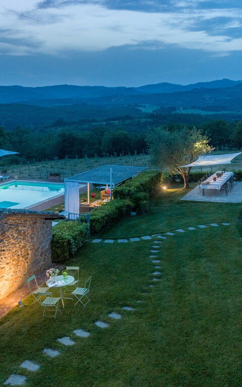 Villa Gerlino: Garten, Schwimmbad