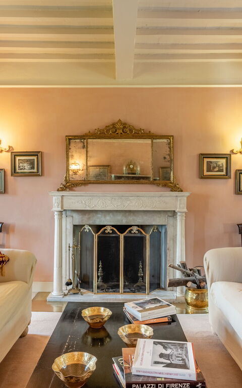 Villa De Ranieri: Wohnzimmer