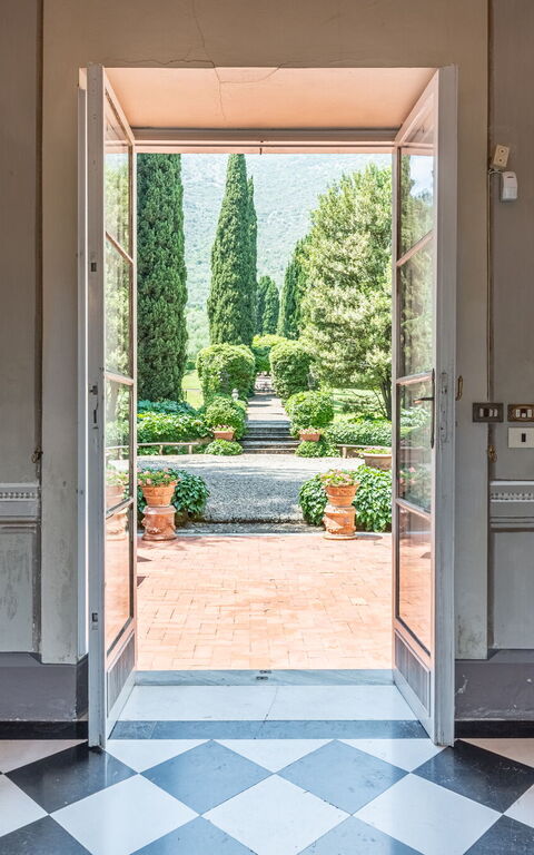 Villa De Ranieri: Wohnzimmer