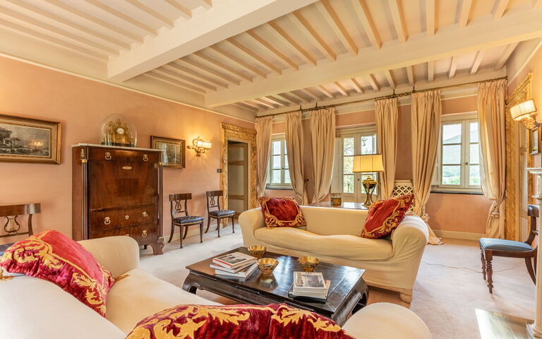 Villa De Ranieri: Wohnzimmer