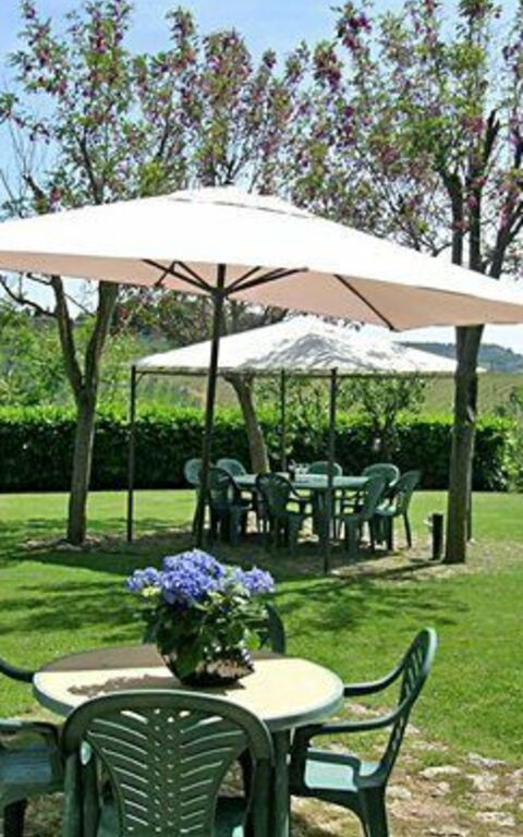 Podere Degli Olivi: Garten