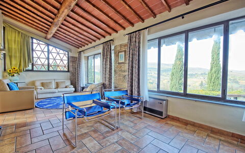 Unterkunft La Capanna: Wohnzimmer