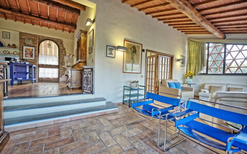 Unterkunft La Capanna: Wohnzimmer