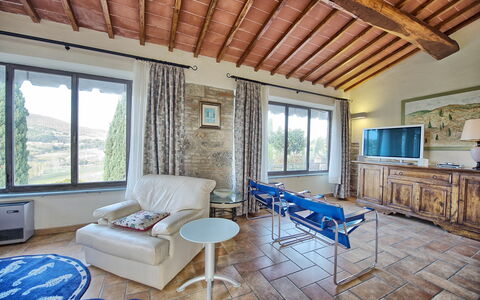 Unterkunft La Capanna: Wohnzimmer