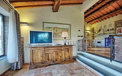 Unterkunft La Capanna: Wohnzimmer