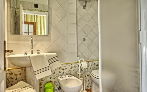 Unterkunft La Capanna: Bad