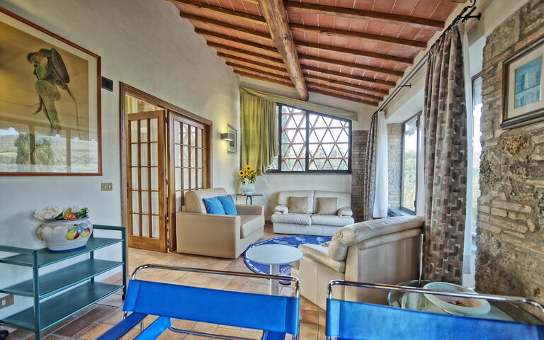 Unterkunft La Capanna: Wohnzimmer