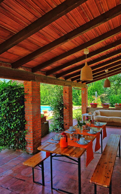 Villa Campogialli: Balkon / Terrasse / Patio