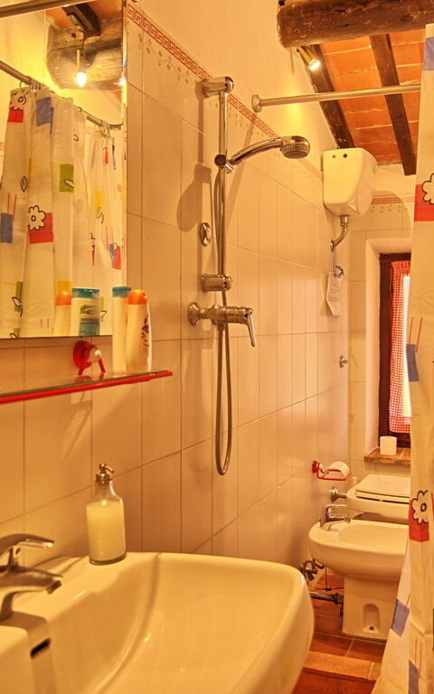 Villa Campogialli: Bad