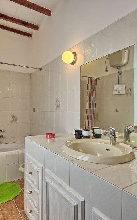 Villa Campogialli: Bad