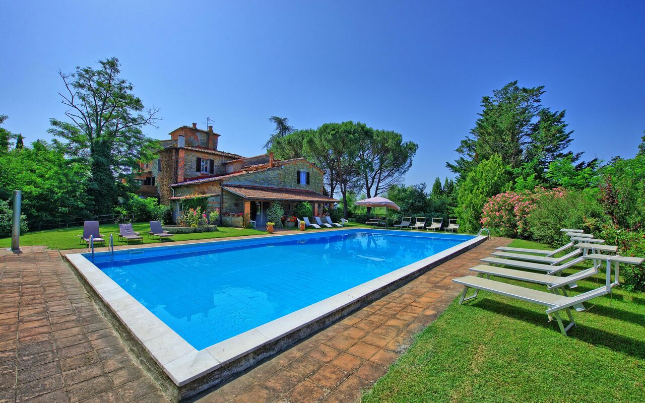 Villa Campogialli: Schwimmbad
