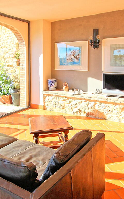 Guardistallo: Esszimmer, Wohnzimmer