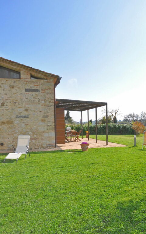 Capannino: Außen, Garten