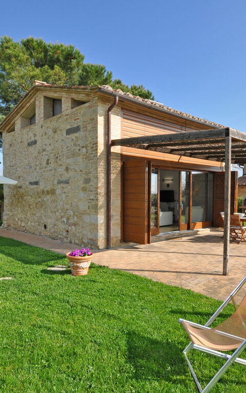 Capannino: Außen, Garten