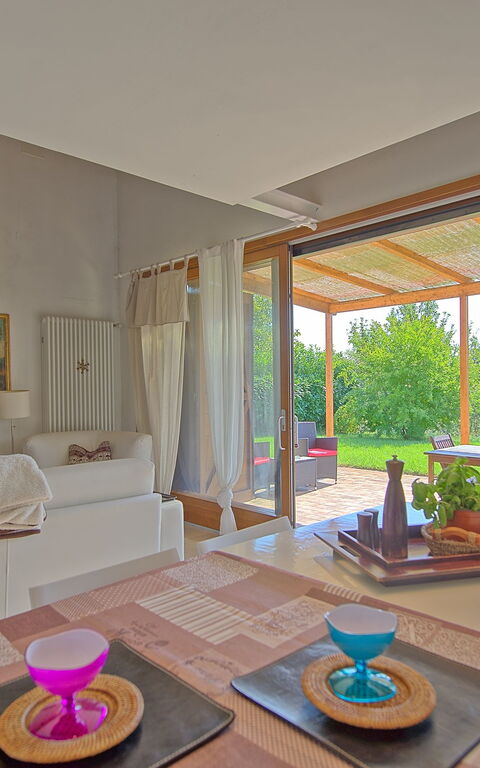 Capannino: Küche, Wohnzimmer