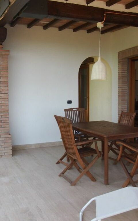 Villa Dei Cipressi: Außen, Balkon / Terrasse / Patio, Draussen, Garten