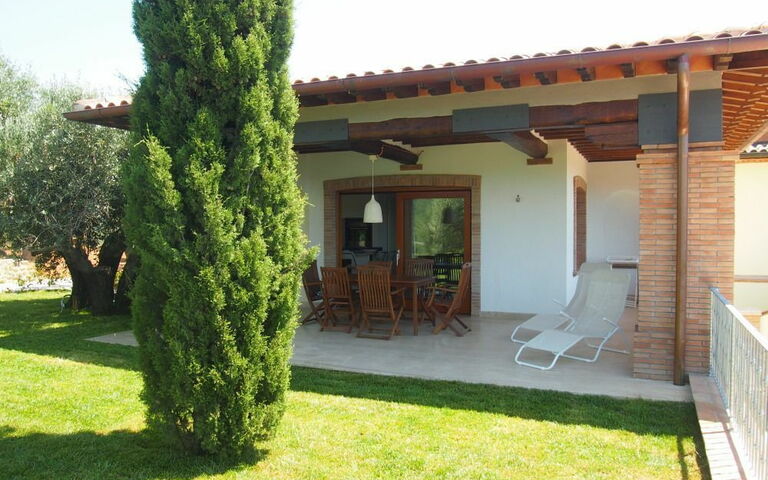 Villa Dei Cipressi: Außen, Balkon / Terrasse / Patio, Draussen, Garten