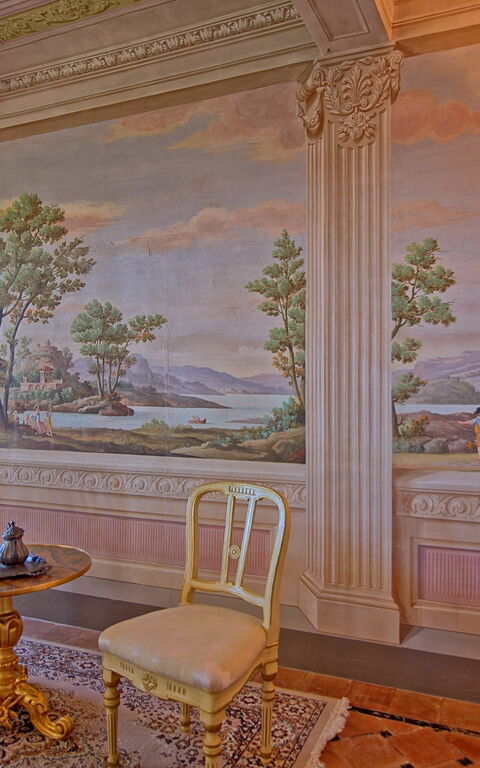 Villa Camaiore: Wohnzimmer