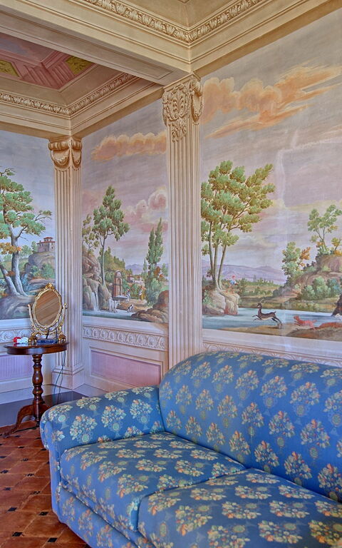 Villa Camaiore: Wohnzimmer