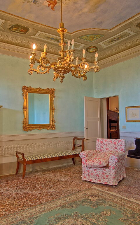 Villa Camaiore: Wohnzimmer