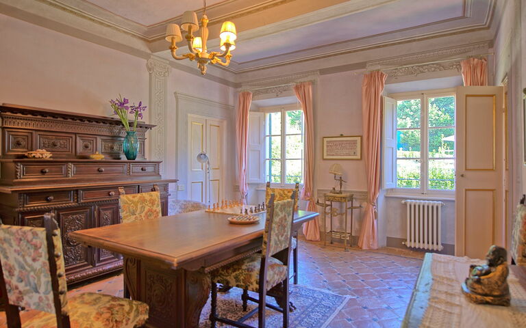 Villa Camaiore: Wohnzimmer