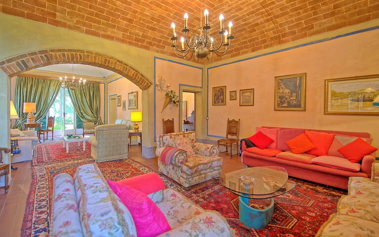 Villa Lorenza: Wohnzimmer