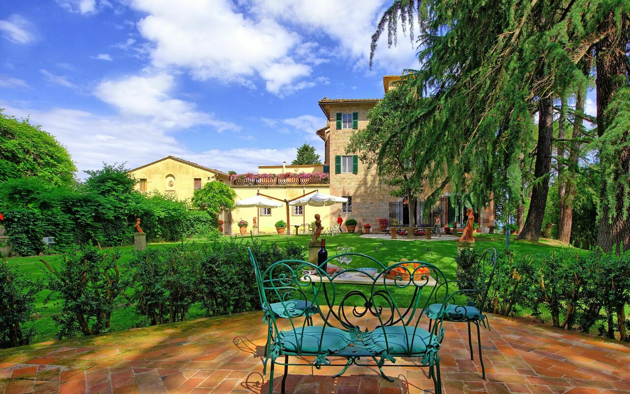 Villa Lorenza: Draussen, Garten