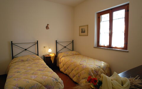 Unterkunft La Valle 2: Schlafzimmer