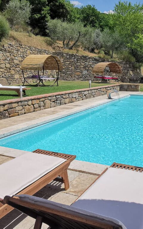 Villa Noceta: Schwimmbad