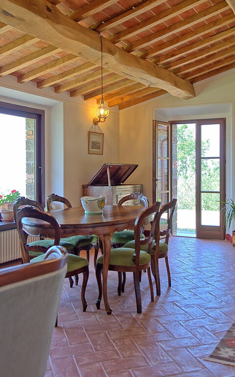 Villa Noceta: Esszimmer