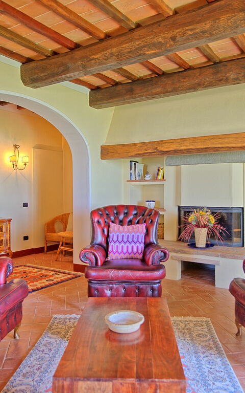 Villa Noceta: Wohnzimmer