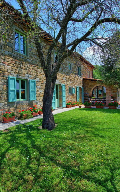 Villa Noceta: Draussen, Garten