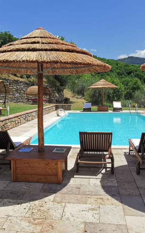 Villa Noceta: Schwimmbad