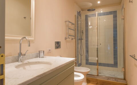 Unterkunft La Valle 3 Castelfalfi: Bad