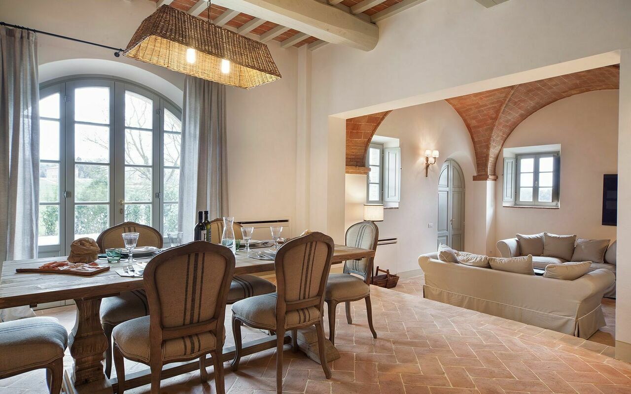 Unterkunft La Valle 2 Castelfalfi: Wohnzimmer