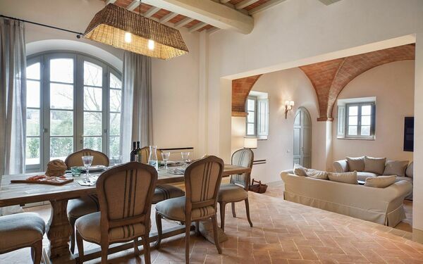 Unterkunft La Valle 2 Castelfalfi: Wohnzimmer