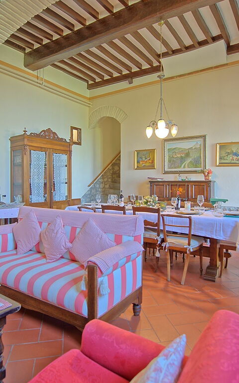 Casale Girifalco: Wohnzimmer