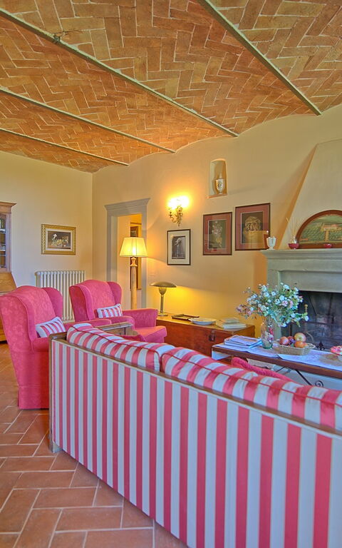 Casale Girifalco: Wohnzimmer