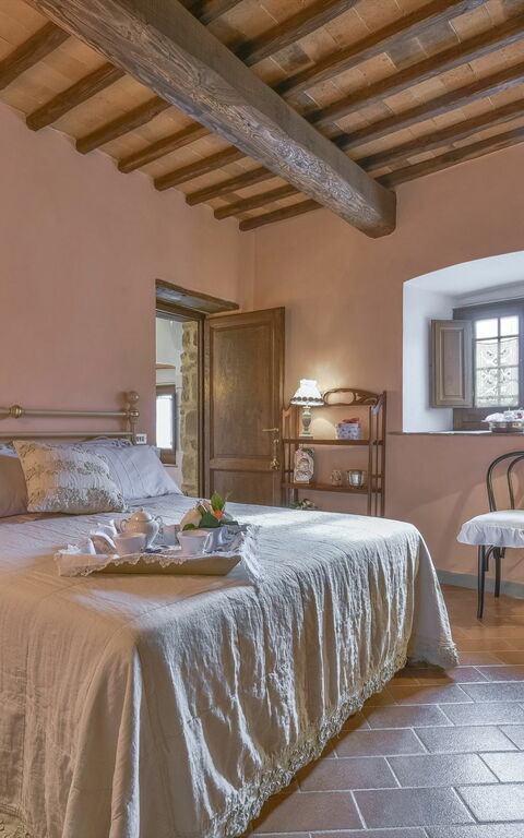 Villa Casalguidi: Schlafzimmer