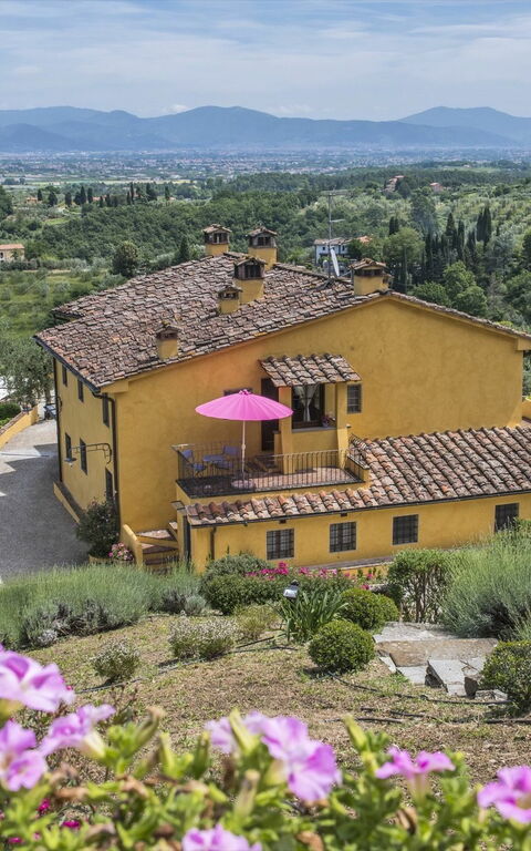 Villa Casalguidi: Außen, Garten