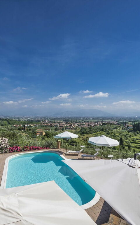 Villa Casalguidi: Garten, Schwimmbad