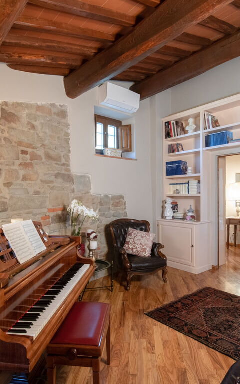 Villa Casalguidi: Wohnzimmer