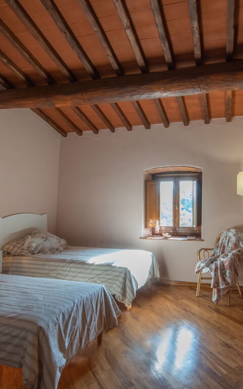 Villa Casalguidi: Schlafzimmer