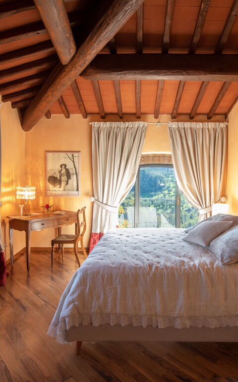 Villa Casalguidi: Schlafzimmer