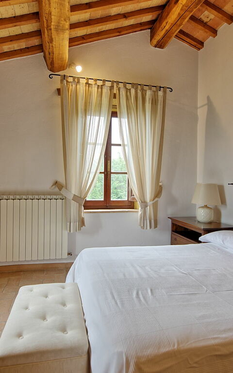 Villa Montalcino: Schlafzimmer