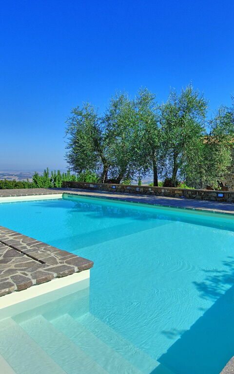 Villa Montalcino: Schwimmbad