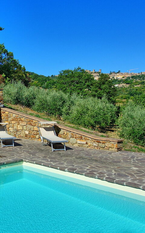 Villa Montalcino: Schwimmbad